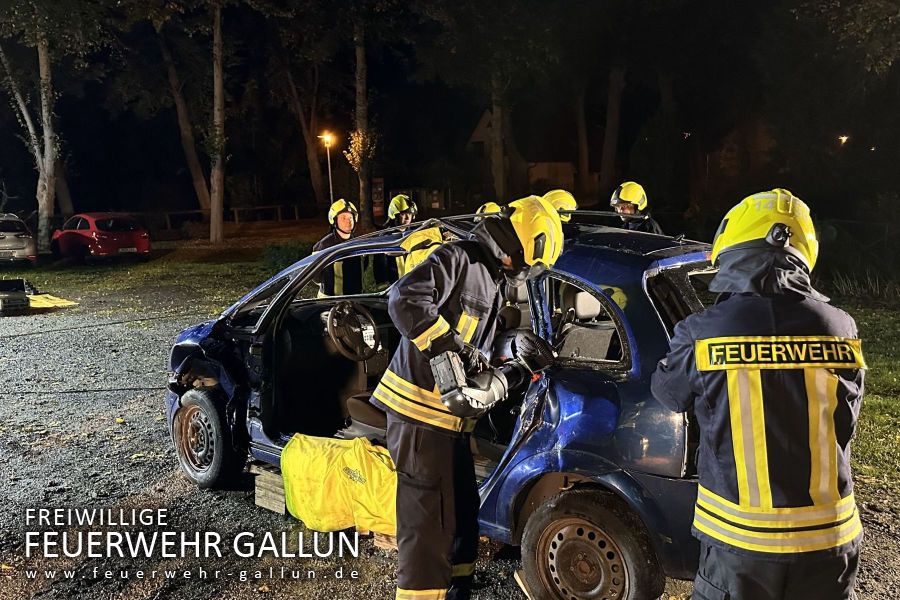 Ausbildung mit der Feuerwehr Mittenwalde